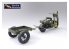 Gecko Models maquettes militaire 35GM0041 Parachutistes americain avec moto et remorque WWII 1/35