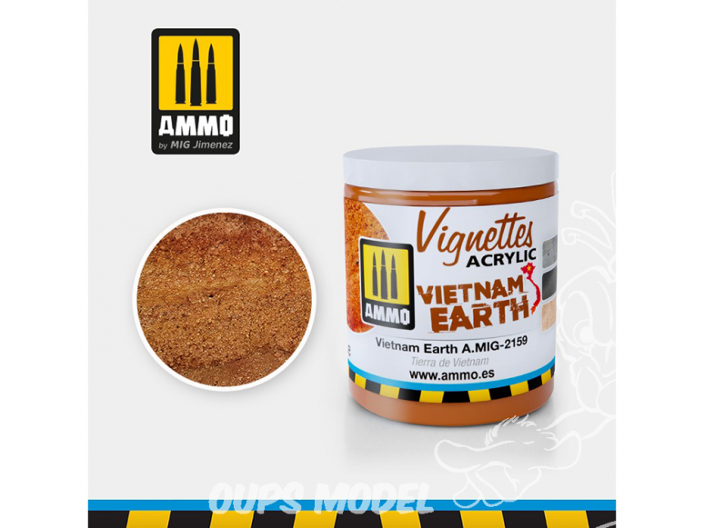 MIG Vignettes acrylique 2159 Terre Vietnam 100ml