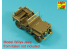 Aber 24T03 Kit d'amélioration pour JEEP Willys MB kit Italeri 1/25
