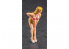 Hasegawa maquette figurine 52300 Collection figurines réelles n° 10 "Blonde Girl Vol.5" 1/12
