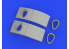 Eduard kit d'amelioration avion brassin Print 648722 Echappement A6M2 Eduard 1/48