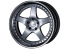 Aoshima maquette voiture 61138 Jantes K.Break Hybreed Fivesta 20" et pneus 1/24