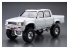 Aoshima maquette voiture 61312 Toyota Hilux LN107 Pick Up Double Cab Réhaussé 1994 1/24