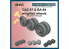 FC MODEL TREND accessoire résine 48463 Roues lestées GAZ-67 / BA-64 1/48