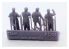 FC MODEL TREND figurine résine 72448 Equipage char Espagnol '40 1/72