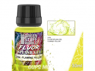 Green Stuff 3154 Splash Gel Jaune flamboyant 30ml