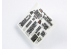 Red Fox Studio Tableaux de bord 3D avion RFQS-32036 F-4J Phantom II Tamiya 1/32