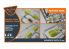 Clear Prop kit d'amelioration avion CPA72066 Masque de peinture Mirage 2000C pour Modelsvit papier kabuki jaune 1/72
