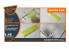 Clear Prop kit d'amelioration avion CPA48010 Masque de peinture OV-10 A/D Bronko pour kit ICM "papier kabuki jaune" 1/48