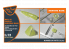 Clear Prop kit d'amelioration avion CPA72063 Masque de peinture M6A1-K Nanzan pour Tamiya papier kabuki jaune 1/72