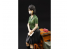 Hobby Fan kit personnages HF1204 Taïwan lycéenne figurine resine GK avec accessoires 1/12
