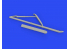 Eduard kit d'amelioration avion brassin Print 648716 Sonde de ravitaillement F-4B Phantom Tamiya 1/48
