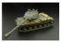 Hauler kit d'amelioration HLX48324 JS-2 pour kit tamiya 1/48