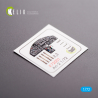 Kelik Decals 3D K35001 D&eacute;calcomanies 3D int&eacute;rieures et ext&eacute;rieures Kamaz 4310 pour tout kit 1/35