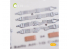 Kelik Decals 3D K32003 Décalcomanies 3D intérieures AH-1G Cobra pour kit Icm 1/32