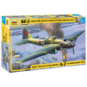 Zvezda maquettes avion 4826 Avion d'attaque biplace sovi&eacute;tique IL-2 shturmovik modele 1943 1/48
