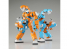 HASEGAWA maquette avion 64791 Set Mechatronic n°1 n°02 « Orange et Mizuiro »