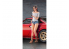 HASEGAWA maquette voiture 20543 Lancia Stratos HF "Stradale" avec figurine de fille italienne 1/24