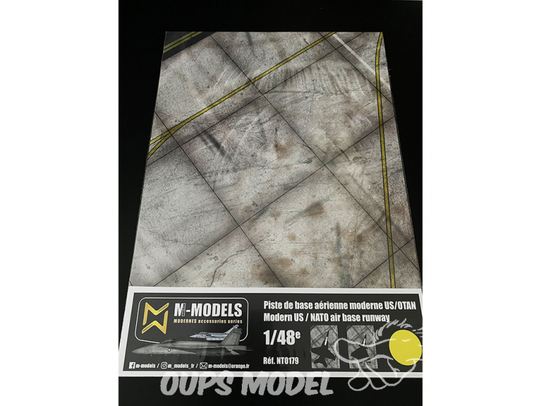 M-Models NT0179 Piste de base aérienne moderne US-OTAN 1/48