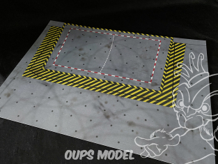 M-Models NT0071 Pont du porte-avion Charles De Gaulle 1/72