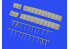 Eduard kit d'amelioration avion brassin Print 648738 Volets d'atterrissage Spitfire Mk.V Eduard 1/48