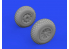 Eduard kit d'amelioration brassin 672282 Roues diamond tread P-51B/C Arma Hobby 1/72