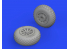 Eduard kit d'amelioration brassin 672282 Roues diamond tread P-51B/C Arma Hobby 1/72