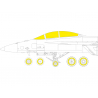 Eduard Express Mask EX849 F/A-18F TFace Hobby Boss 1/48