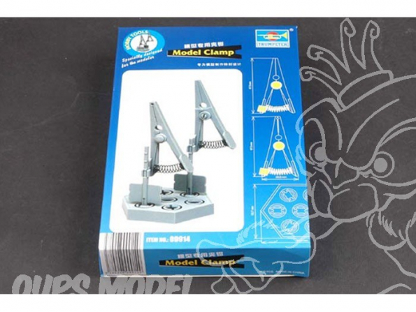 TRUMPETER Outillage maquette 09914 2 PINCES DE SERRAGE POUR MODELISME