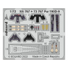 Eduard photodecoupe avion SS767 Zoom am&eacute;lioration Focke Wulf Fw 190D-9 IBG 1/72