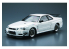 Aoshima maquette voiture 59869 Nissan Skyline GT-R Mine's 2002 BNR34 1/24