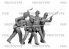 Icm maquette figurines 35023 Infanterie de l'Union de la guerre civile américaine II 100% nouveaux moules 1/35