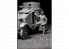 Copper State Models personnel militaire F35-0023 Officier de voiture blindée italienne entrant à l'intérieur 1/35