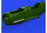 Eduard kit d'amelioration brassin Print 672284 Pipes d'échappement S-199 Eduard 1/72