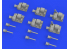 Eduard kit d'amelioration brassin Print 653003 Treuilles électriques navires USN 1/350
