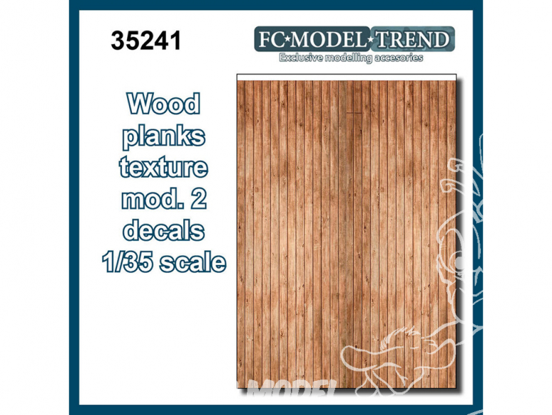 FC MODEL TREND décalcomanies 35241 Planches de bois 2 1/35