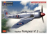 KP Model kit avion Kpm0228 Hawker Tempest F.2 Ailes d'argent 1/72