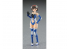 Hasegawa maquette figurine 52308 12 Egg Girls Collection No.23 "Rei Hazumi" (costume SF) 1/12