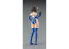 Hasegawa maquette figurine 52308 12 Egg Girls Collection No.23 "Rei Hazumi" (costume SF) 1/12