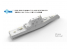 Snowman model maquette bateau SP-6001 DDG-1000 Destroyer classe Zumwalt 1/350