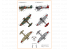 Clear Prop kit d'amelioration avion CPD72003 Decalques A5M2b Claude Early version 1/72