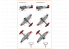 Clear Prop kit d'amelioration avion CPD72003 Decalques A5M2b Claude Early version 1/72