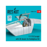 ResKit kit d'amelioration Avion RSU48-0168 Cockpit du F-111D avec d&eacute;calcomanies 3D pour kit HobbyBoss 1/48