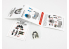 Red Fox Studio Tableaux de bord 3D avion RFQS-48063 Vought F4U-1D Corsair Tamiya 1/48