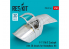 ResKit kit d'amelioration Avion RSU48-0166 Cockpit du F-111A/E avec décalcomanies 3D pour kit HobbyBoss 1/48