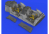 Eduard kit d'amelioration brassin Big SIN64885 F-14A Late Tamiya 1/48