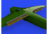 Eduard kit d'amelioration avion brassin Print 648757 Volets d'atterrissage façon bois Focke Wulf Fw 190D Eduard 1/48