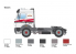 Italeri maquette camion 3956 Mercedes Benz SK 1844 LS V8 1/24