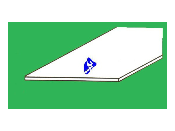 EVERGREEN 9009 plaques blanches 292x152x0.13mm
