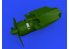 Eduard kit d'amelioration avion brassin Print 648721 Echappement early A6M2 Zero Model 11 Eduard 1/48